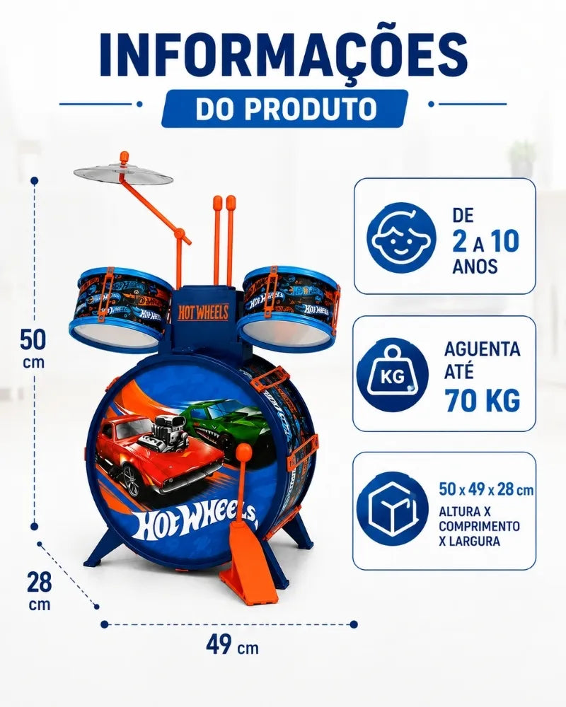 BeatDrive™ — A Bateria Musical dos Pequenos Artistas