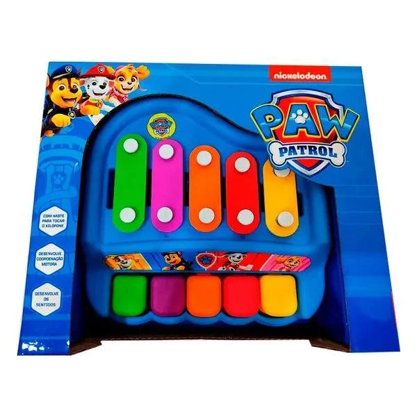 Brinquedo Musical Infantil - Patrulha Canina - Piano Xilofone - Yes Toys