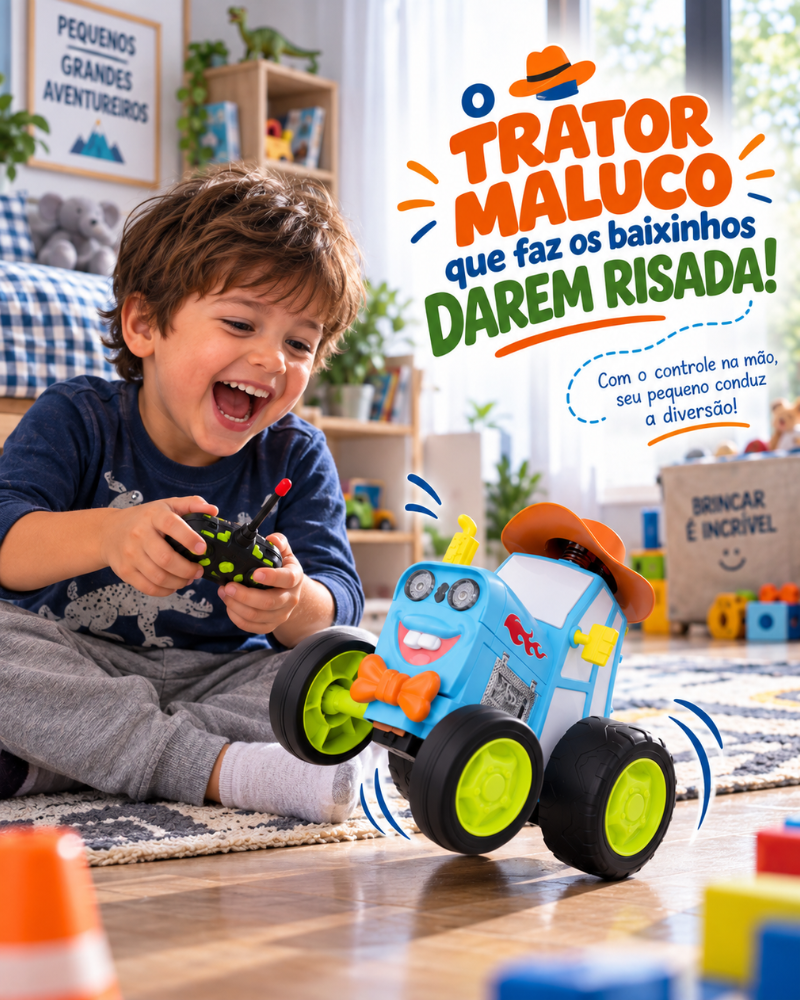Tratorito© — Trator Maluco de Manobras e Diversão