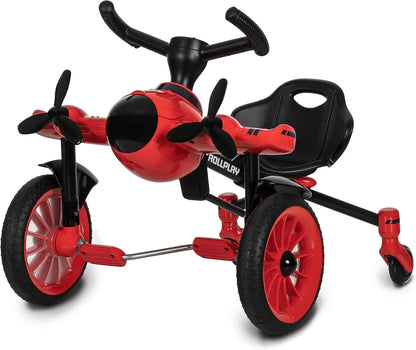 Avião Drift Pedal Racer – Carrinho Infantil com Pedais, Giros e Derrapagens