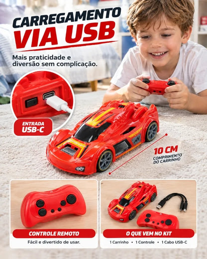 GravityCar™ — Carrinho Antigravidade com Controle Remoto
