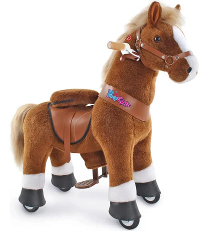 Cavalinho Ride-On Adventure – Brinquedo de Montaria com Movimento Mecânico