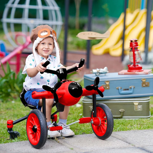 Avião Drift Pedal Racer – Carrinho Infantil com Pedais, Giros e Derrapagens