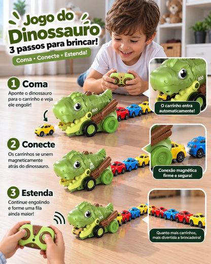 DinoMax™ – Jogo Interativo | Kit 2 Dinossauros + 2 Controles