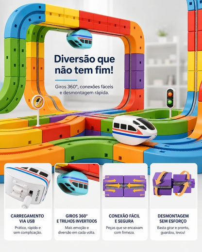 MagneticTrain™ – Pista Magnética de Aventuras