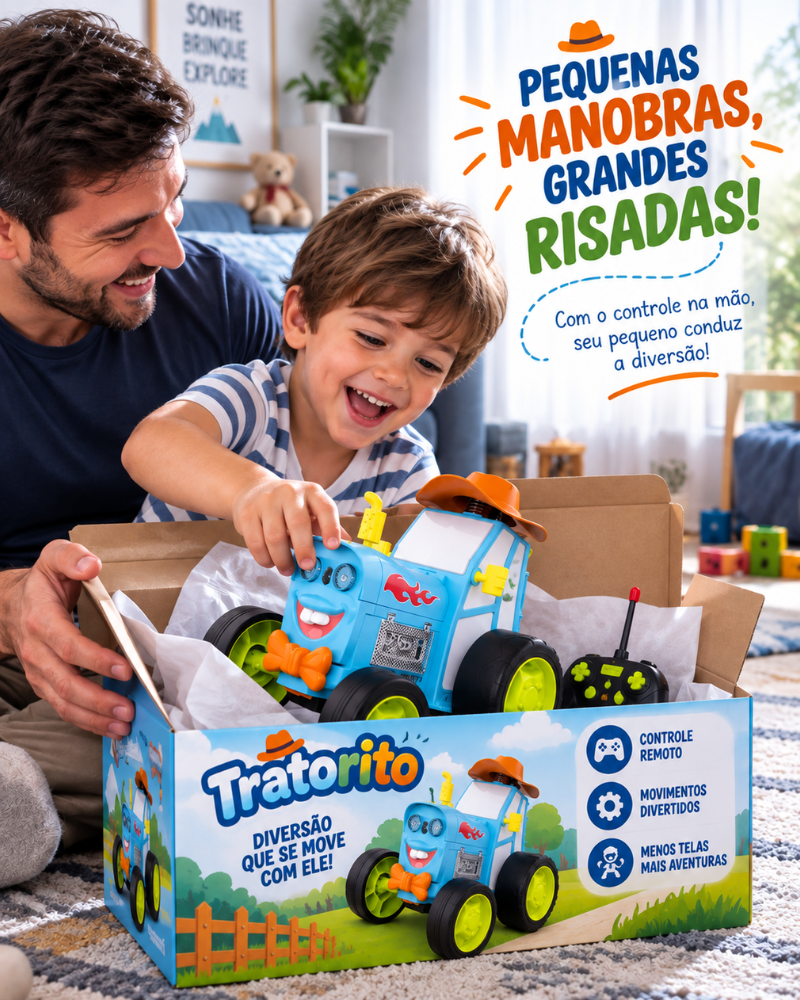 Tratorito© — Trator Maluco de Manobras e Diversão