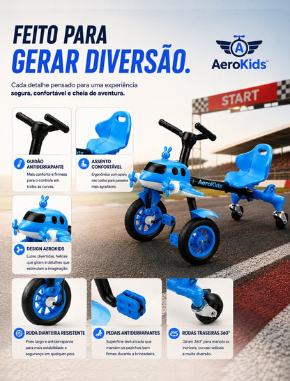 Quadriciclo AeroKids© – Aventuras Sobre Rodas