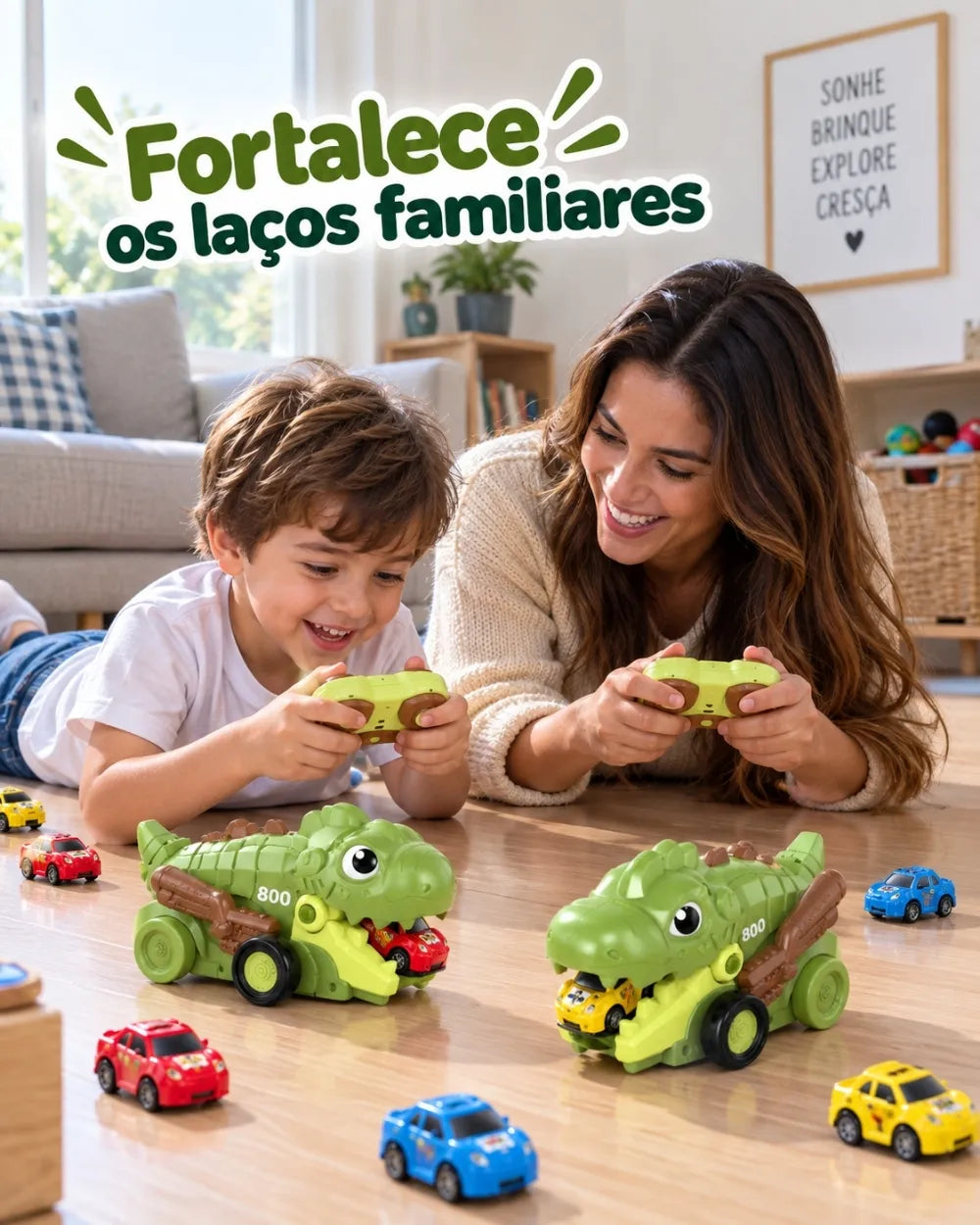 DinoMax™ – Jogo Interativo | Kit 2 Dinossauros + 2 Controles