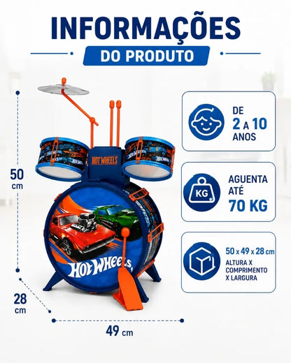 BeatDrive™ — A Bateria Musical dos Pequenos Artistas