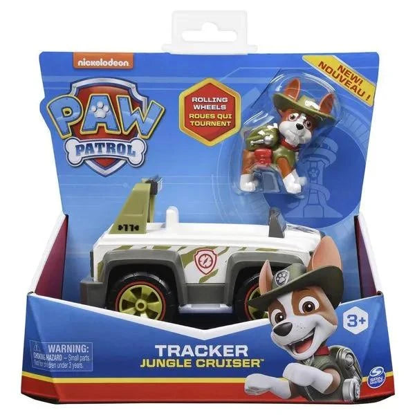 Conjunto de Carrinho e Figura - Patrulha Canina - Tracker Jungle Cruiser - Sunny