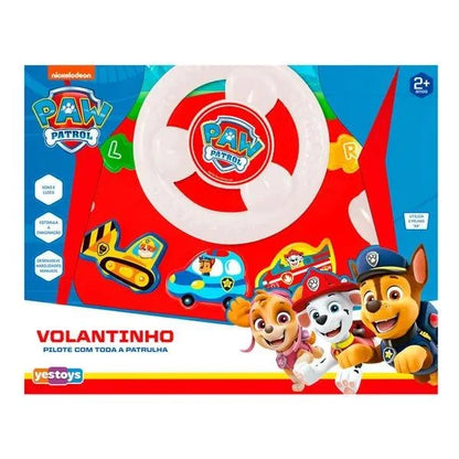 Brinquedo Musical Infantil - Patrulha Canina - Volante Divertido - Yes Toys
