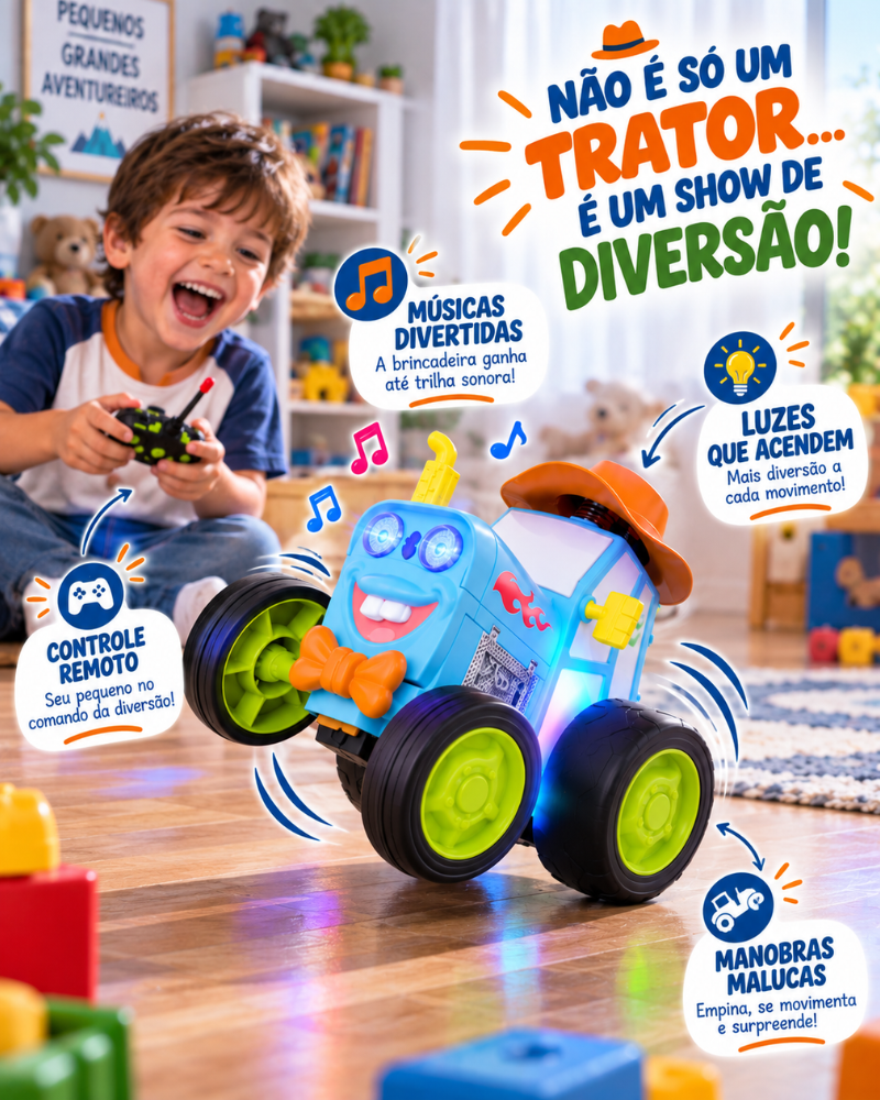 Tratorito© — Trator Maluco de Manobras e Diversão