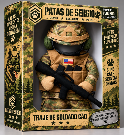 Fantasia de Sargento Patinhas