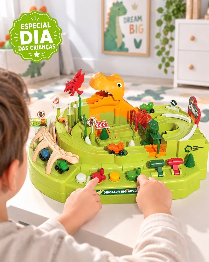 DinoRush™ – Pista Interativa de Aventuras