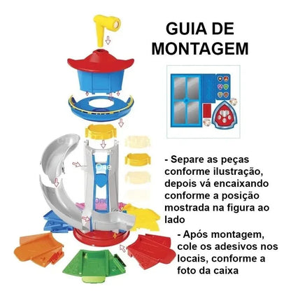 Patrulha Canina - Mega Central Torre De Comando Vigia Farol
