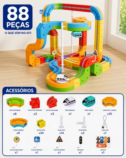 MagneticTrain™ – Pista Magnética de Aventuras