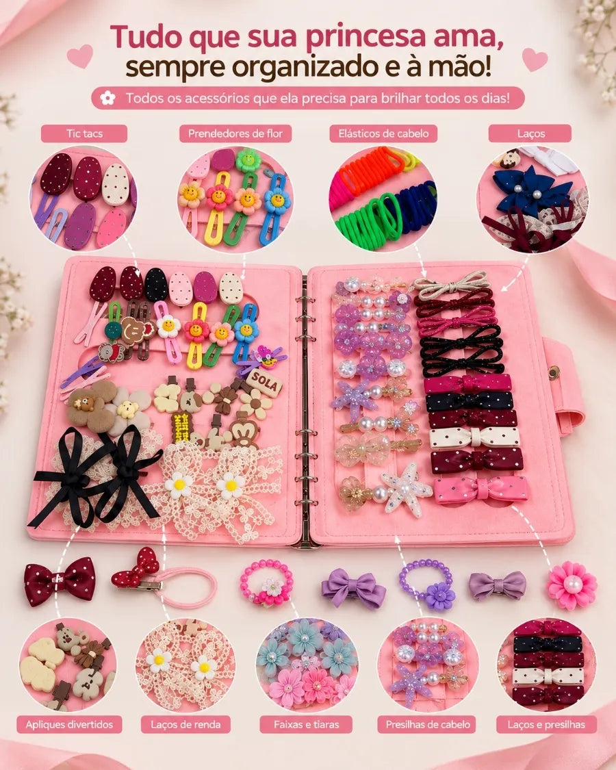 BellaBook™ – Livro de Acessórios Femininos