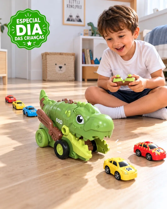 DinoMax™ – Jogo Interativo | Kit 2 Dinossauros + 2 Controles