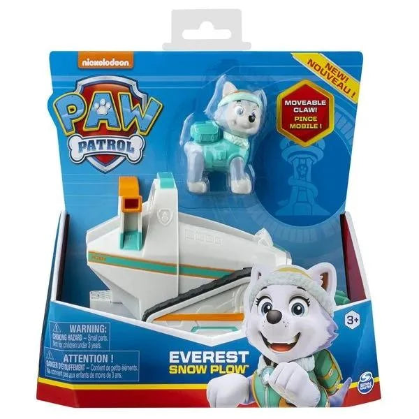 Conjunto de Carrinho e Figura - Patrulha Canina - Everest Snow Plow - Sunny