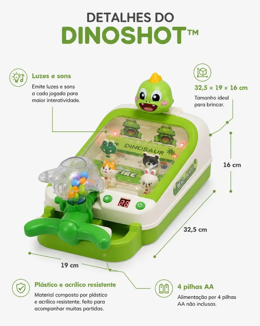 DinoShot™ - Desafio dos Dinossauros