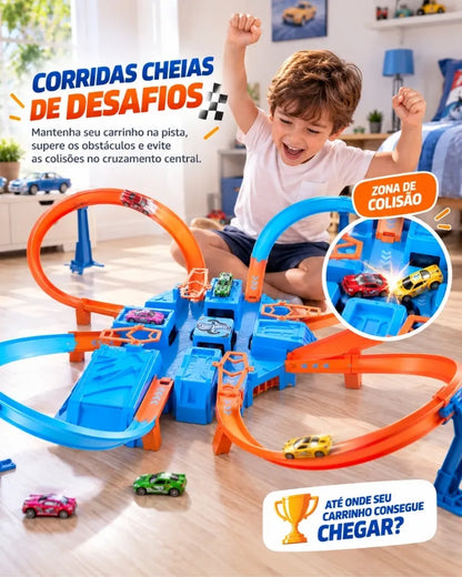 TurboCar™ – Mega Pista Radical | 3 Carrinhos